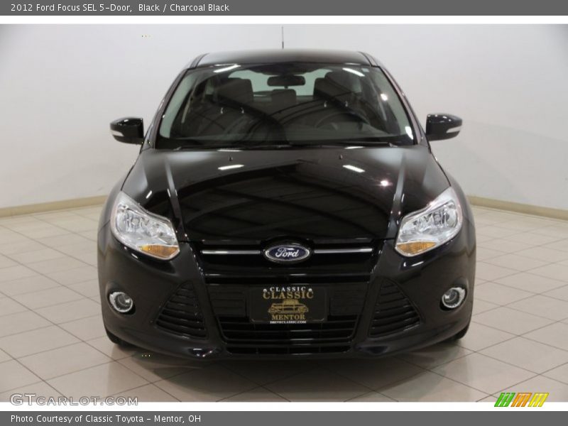 Black / Charcoal Black 2012 Ford Focus SEL 5-Door