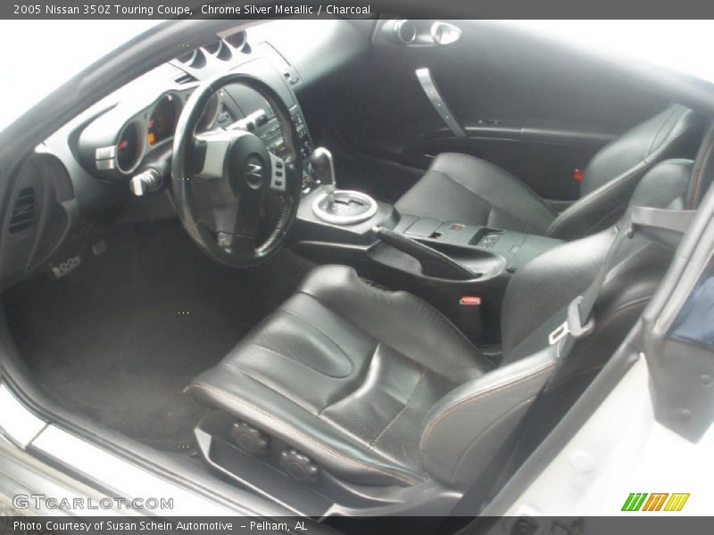 Chrome Silver Metallic / Charcoal 2005 Nissan 350Z Touring Coupe