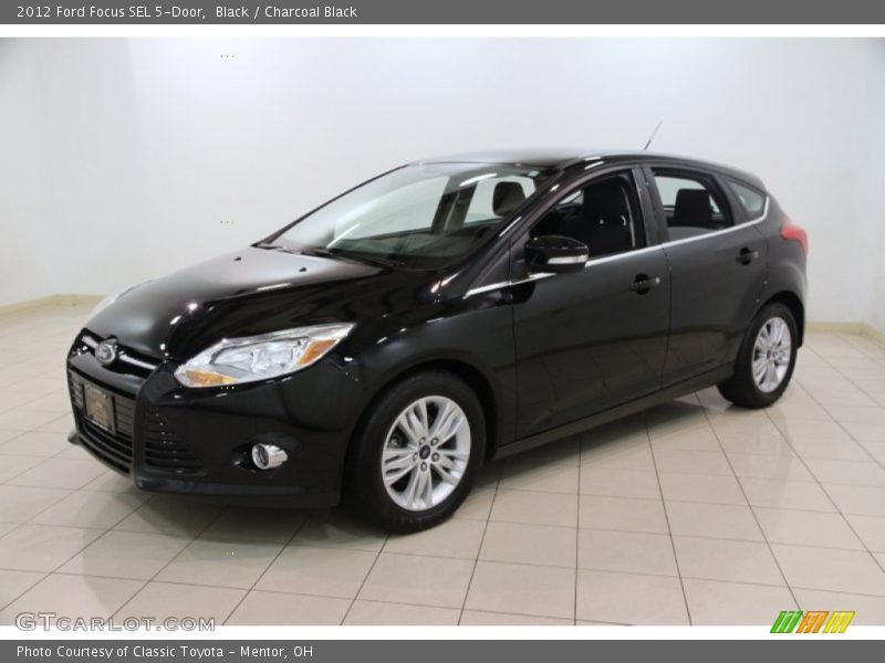 Black / Charcoal Black 2012 Ford Focus SEL 5-Door