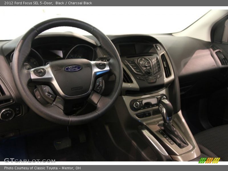 Black / Charcoal Black 2012 Ford Focus SEL 5-Door