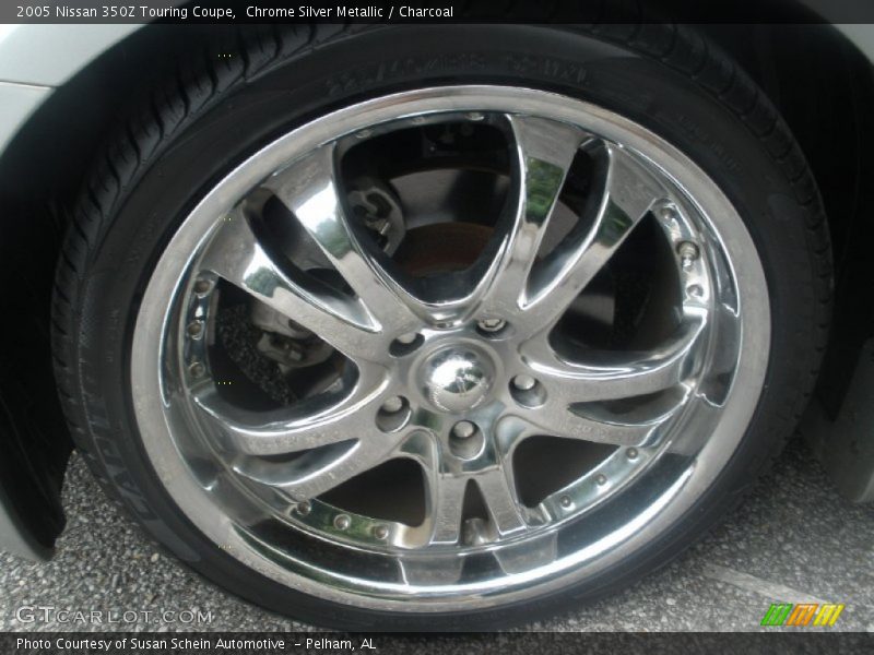 Chrome Silver Metallic / Charcoal 2005 Nissan 350Z Touring Coupe