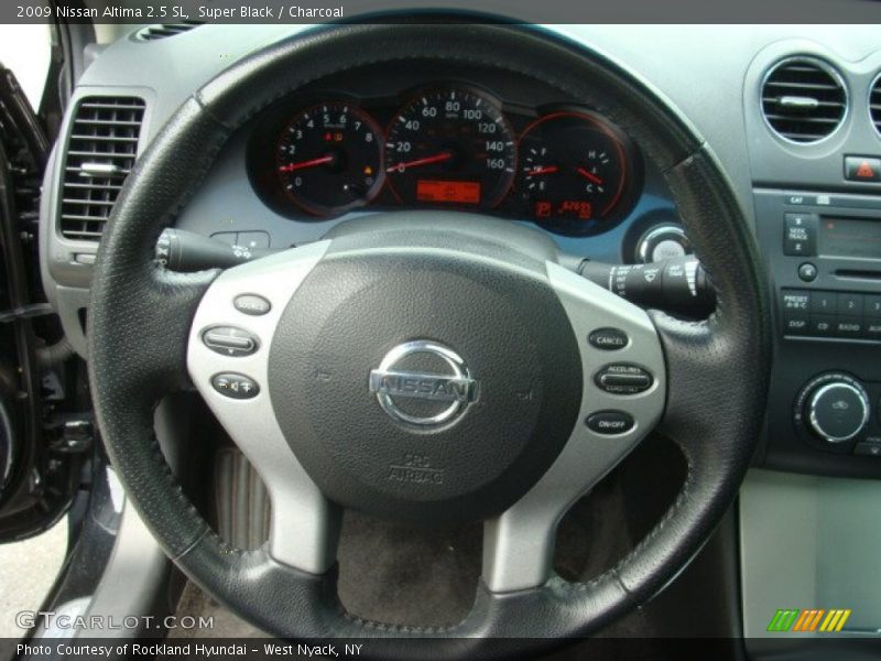 Super Black / Charcoal 2009 Nissan Altima 2.5 SL