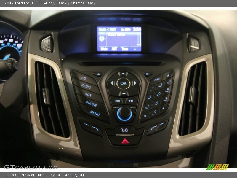 Black / Charcoal Black 2012 Ford Focus SEL 5-Door