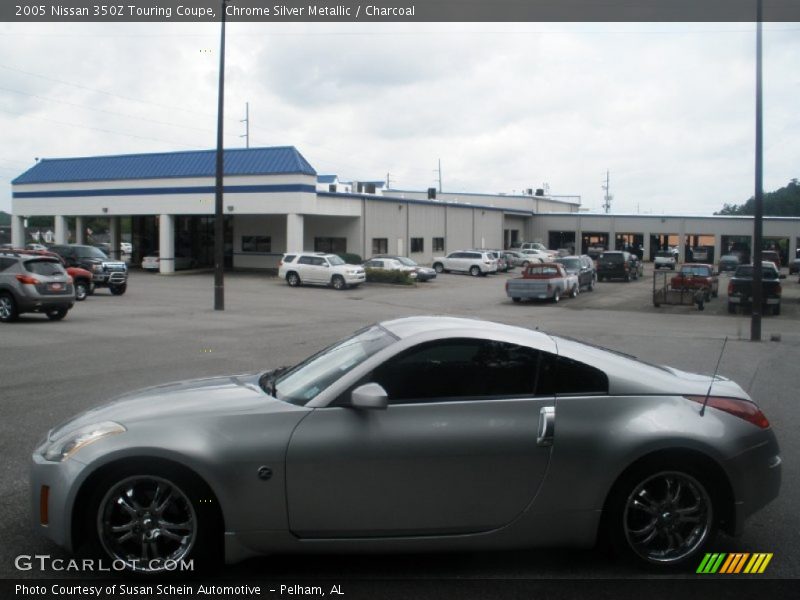 Chrome Silver Metallic / Charcoal 2005 Nissan 350Z Touring Coupe