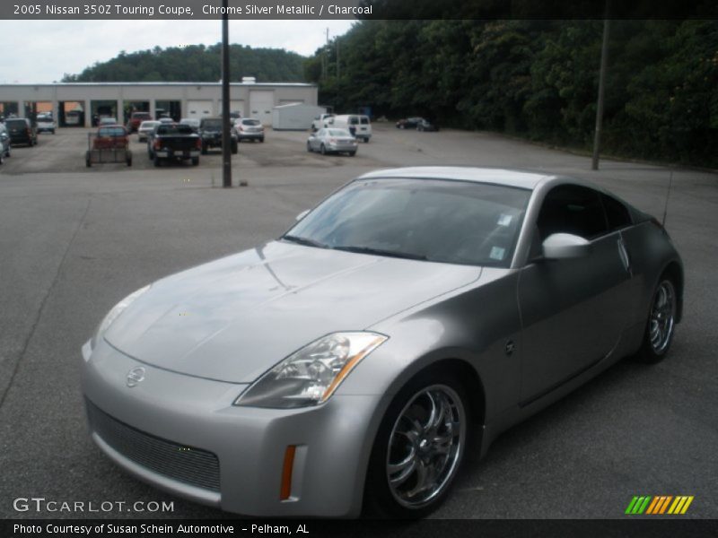 Chrome Silver Metallic / Charcoal 2005 Nissan 350Z Touring Coupe