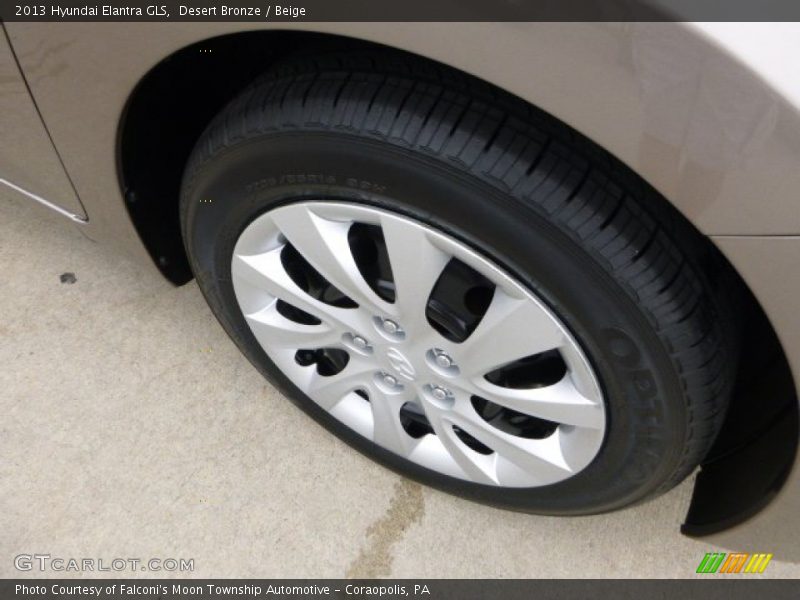 Desert Bronze / Beige 2013 Hyundai Elantra GLS