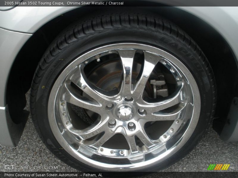 Chrome Silver Metallic / Charcoal 2005 Nissan 350Z Touring Coupe