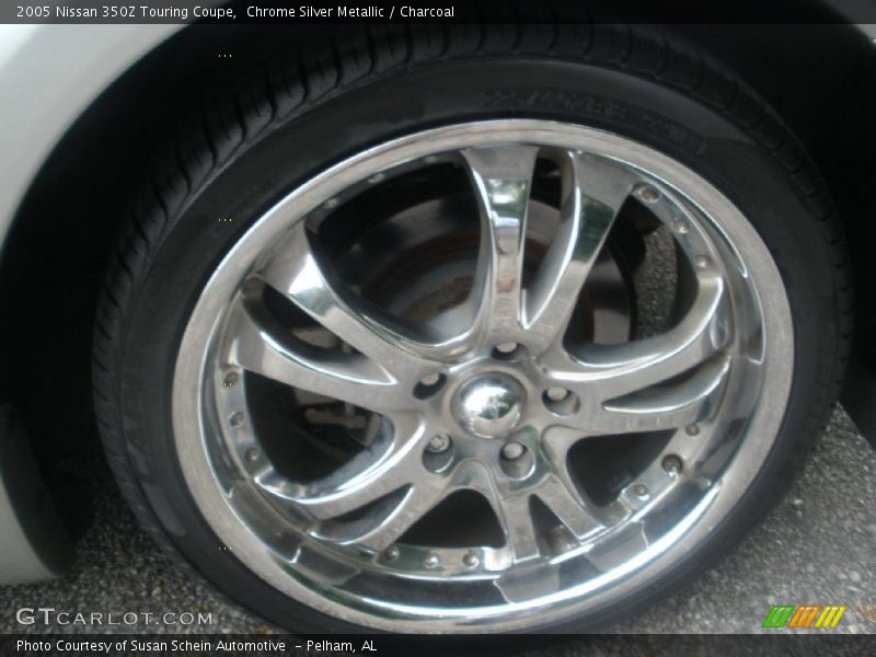 Chrome Silver Metallic / Charcoal 2005 Nissan 350Z Touring Coupe