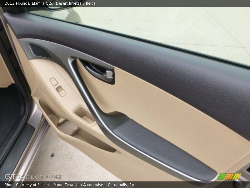 Desert Bronze / Beige 2013 Hyundai Elantra GLS