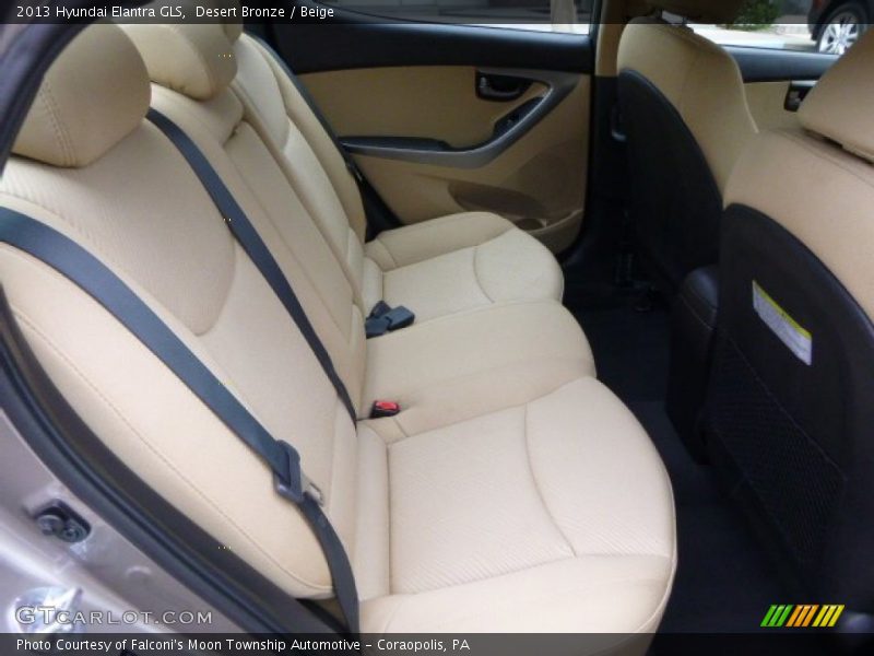 Desert Bronze / Beige 2013 Hyundai Elantra GLS