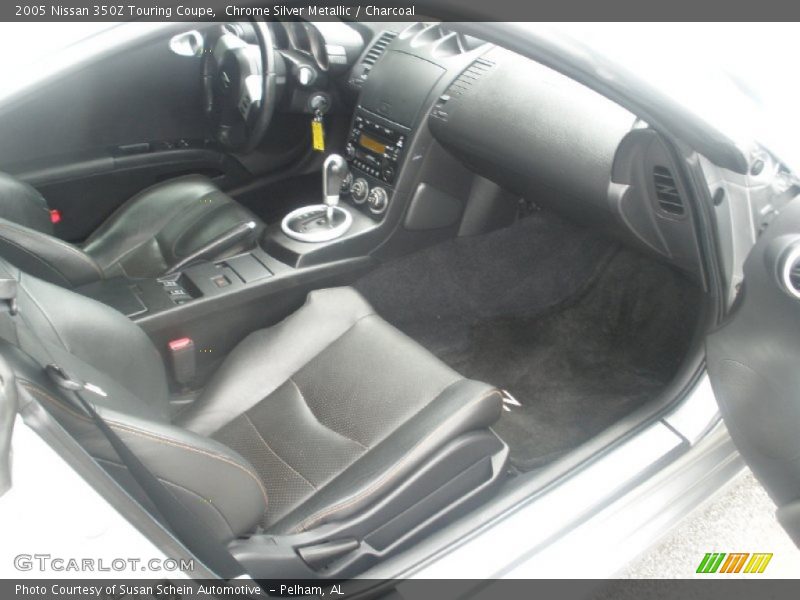 Chrome Silver Metallic / Charcoal 2005 Nissan 350Z Touring Coupe