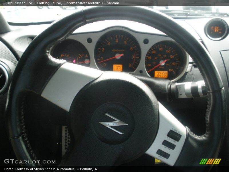 Chrome Silver Metallic / Charcoal 2005 Nissan 350Z Touring Coupe