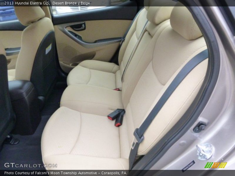 Desert Bronze / Beige 2013 Hyundai Elantra GLS