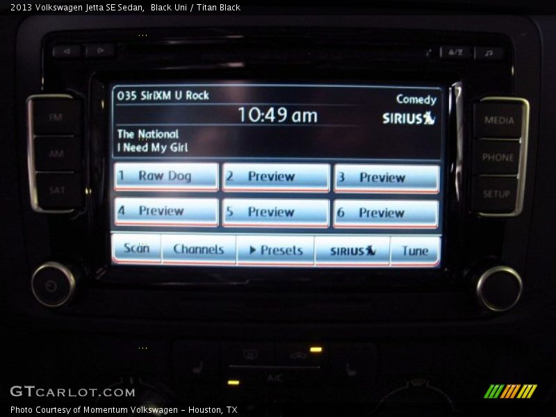 Black Uni / Titan Black 2013 Volkswagen Jetta SE Sedan
