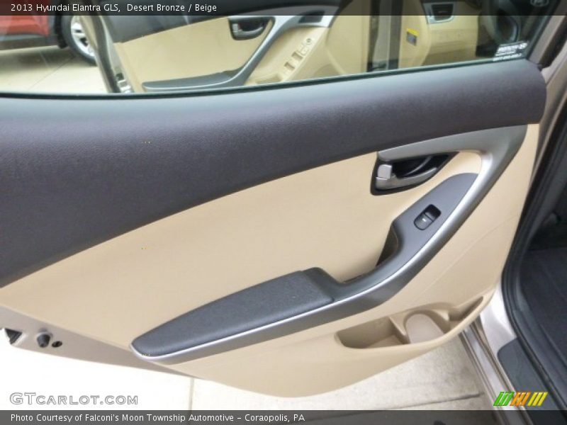 Desert Bronze / Beige 2013 Hyundai Elantra GLS