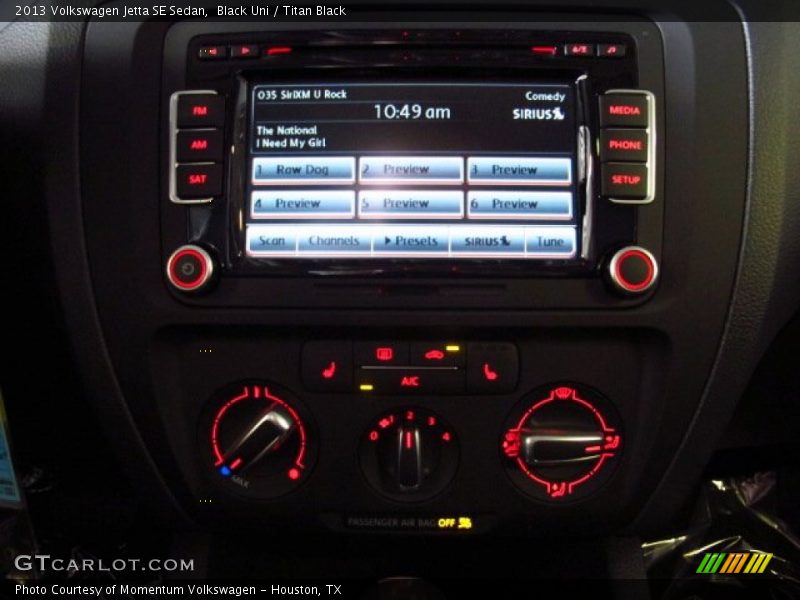 Black Uni / Titan Black 2013 Volkswagen Jetta SE Sedan
