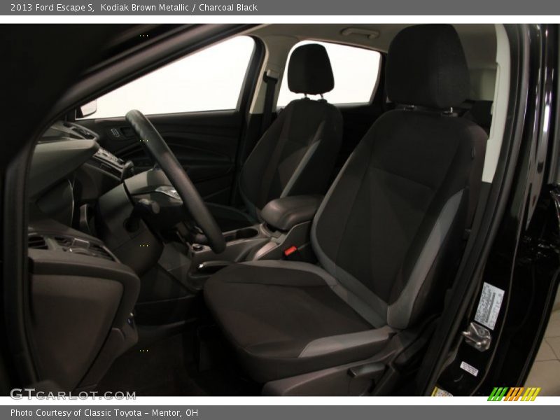 Kodiak Brown Metallic / Charcoal Black 2013 Ford Escape S