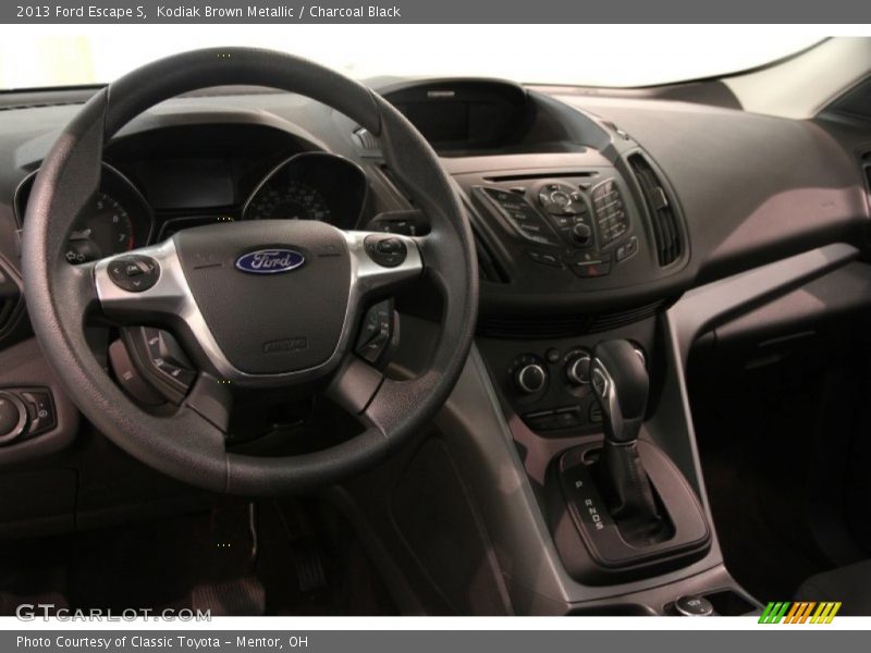 Kodiak Brown Metallic / Charcoal Black 2013 Ford Escape S