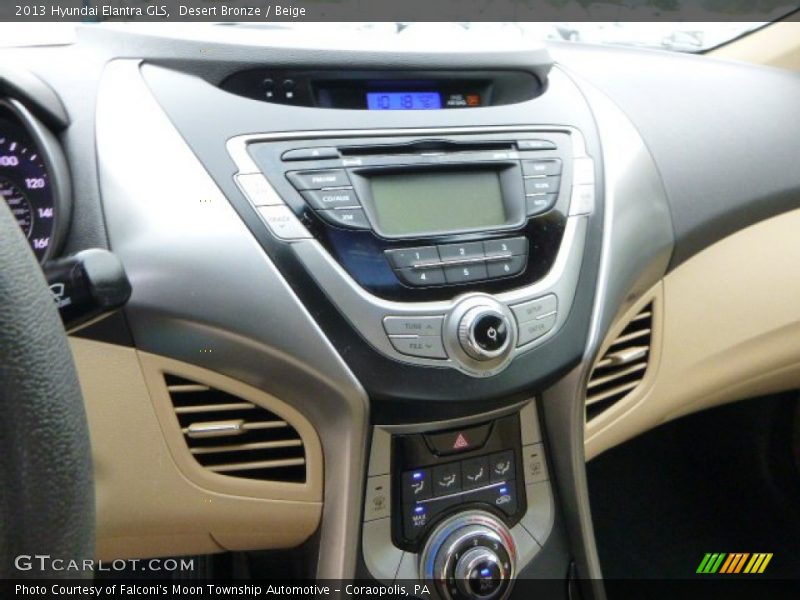 Desert Bronze / Beige 2013 Hyundai Elantra GLS