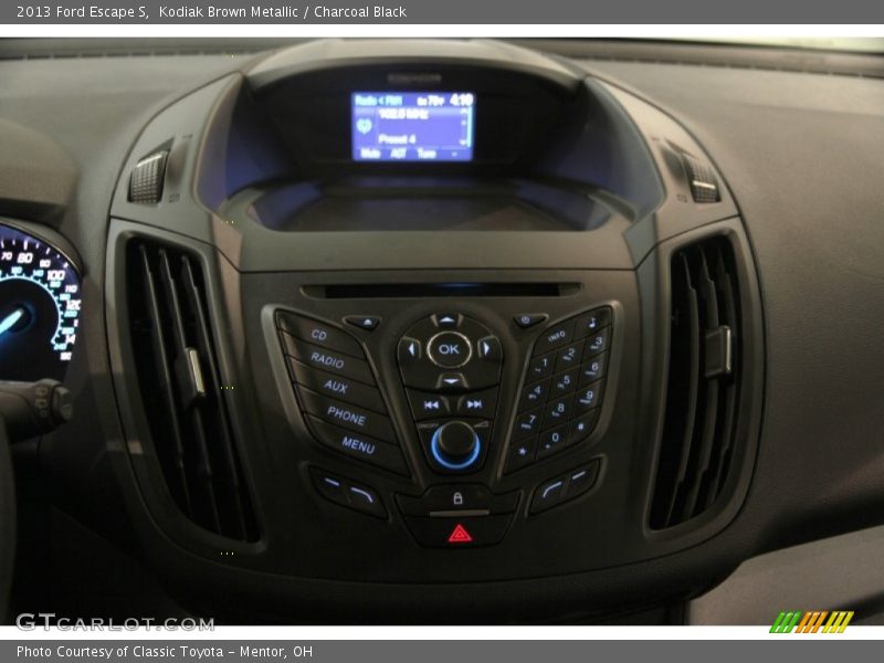 Kodiak Brown Metallic / Charcoal Black 2013 Ford Escape S