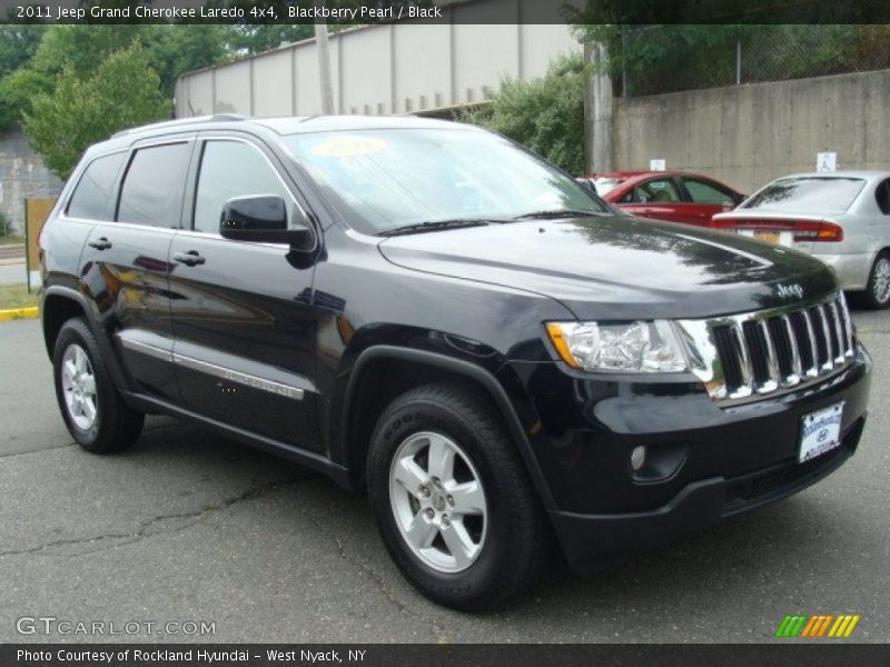 Blackberry Pearl / Black 2011 Jeep Grand Cherokee Laredo 4x4