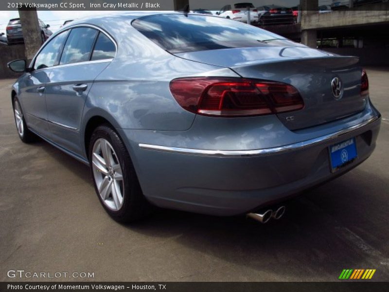 Iron Gray Metallic / Black 2013 Volkswagen CC Sport