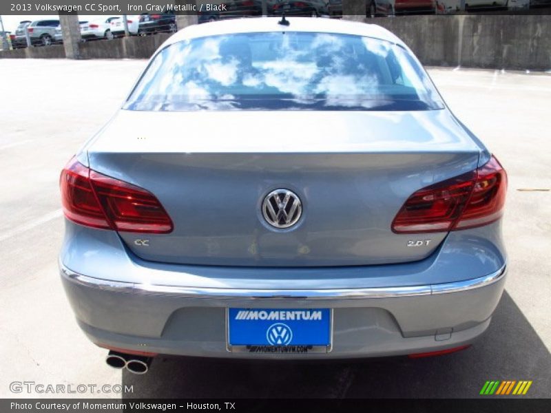 Iron Gray Metallic / Black 2013 Volkswagen CC Sport