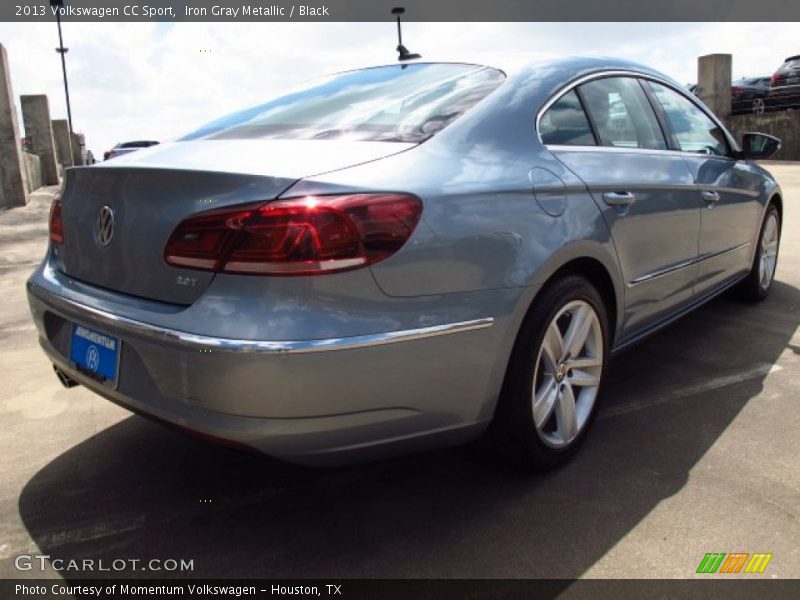 Iron Gray Metallic / Black 2013 Volkswagen CC Sport