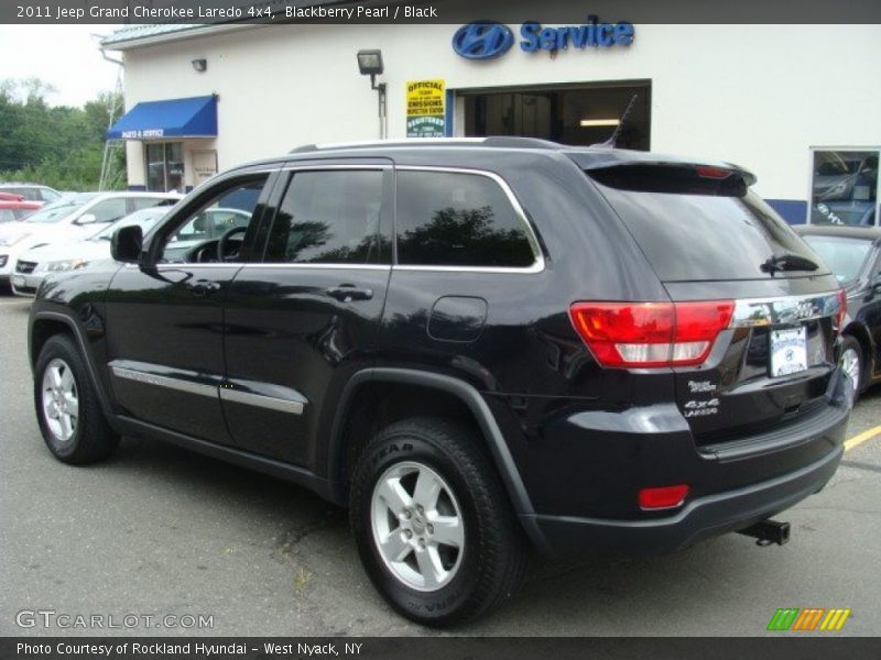 Blackberry Pearl / Black 2011 Jeep Grand Cherokee Laredo 4x4