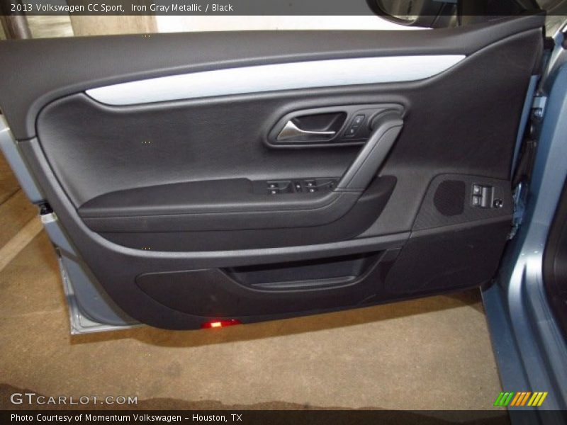 Iron Gray Metallic / Black 2013 Volkswagen CC Sport