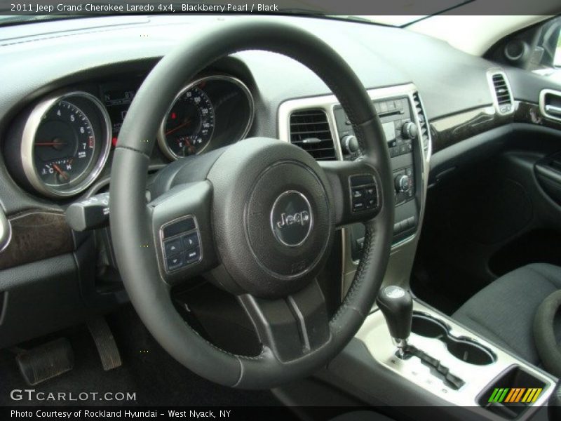 Blackberry Pearl / Black 2011 Jeep Grand Cherokee Laredo 4x4