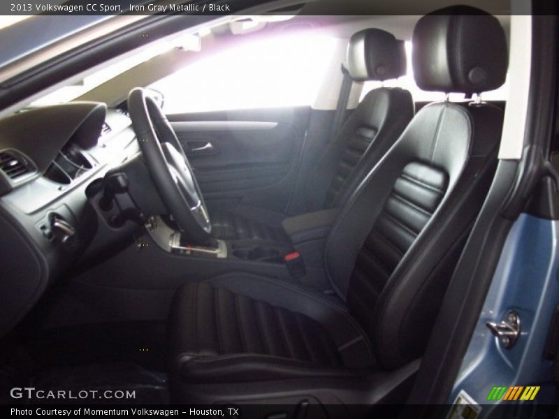 Iron Gray Metallic / Black 2013 Volkswagen CC Sport