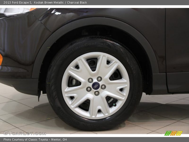 Kodiak Brown Metallic / Charcoal Black 2013 Ford Escape S