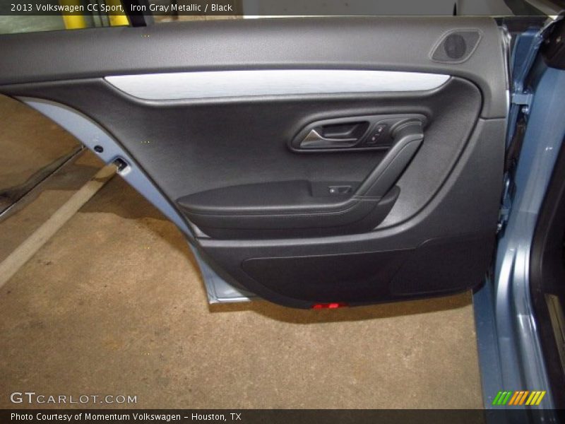 Iron Gray Metallic / Black 2013 Volkswagen CC Sport