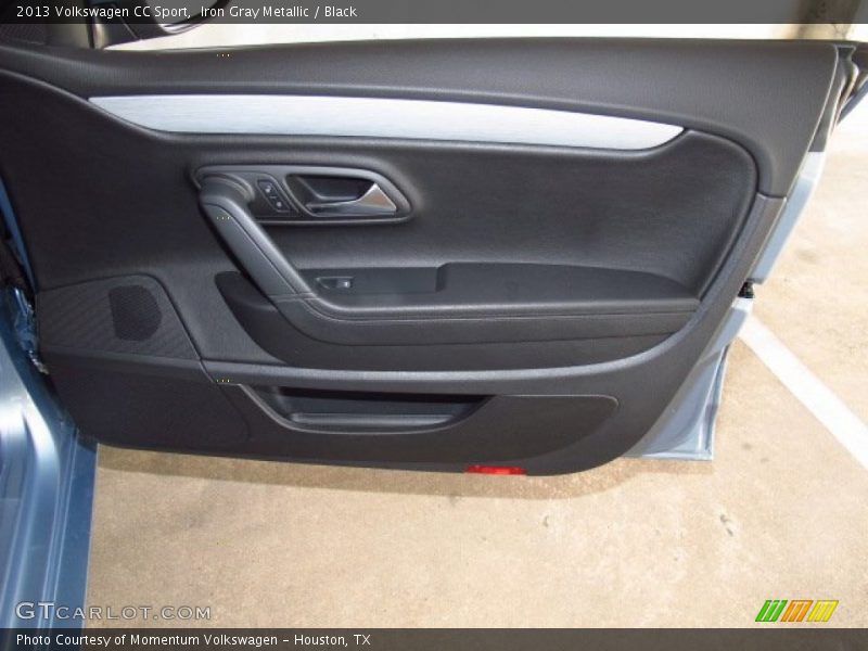 Iron Gray Metallic / Black 2013 Volkswagen CC Sport