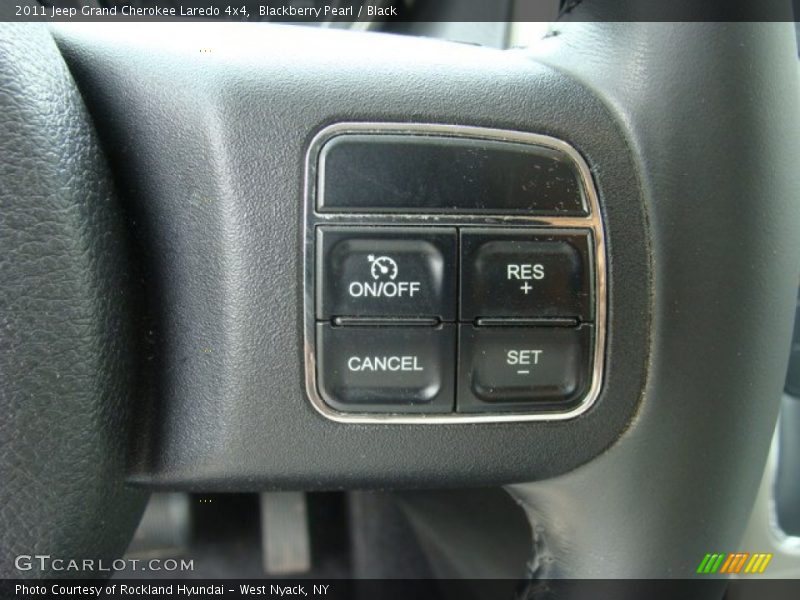 Blackberry Pearl / Black 2011 Jeep Grand Cherokee Laredo 4x4