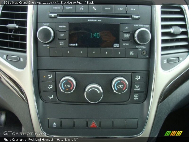 Blackberry Pearl / Black 2011 Jeep Grand Cherokee Laredo 4x4