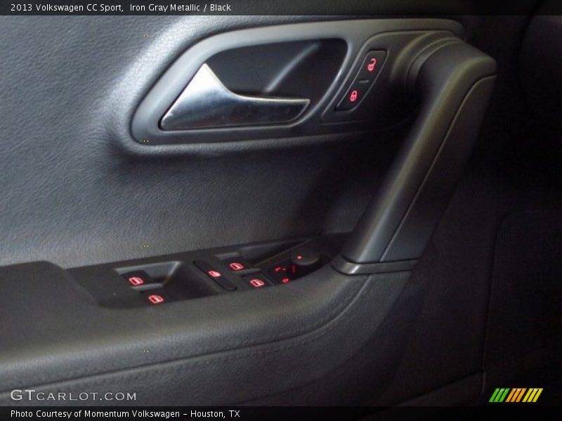 Iron Gray Metallic / Black 2013 Volkswagen CC Sport