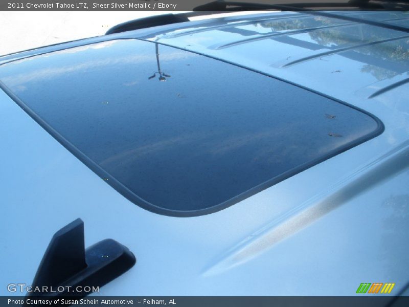 Sheer Silver Metallic / Ebony 2011 Chevrolet Tahoe LTZ