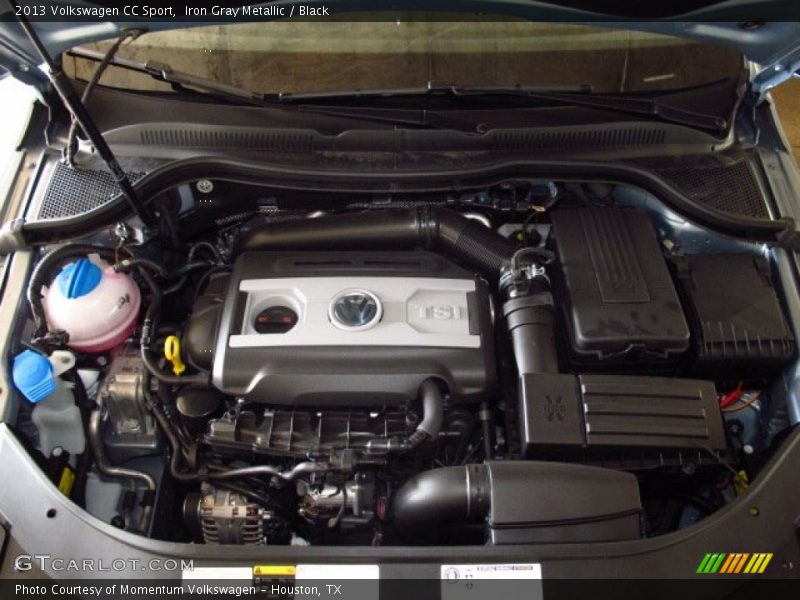 Iron Gray Metallic / Black 2013 Volkswagen CC Sport
