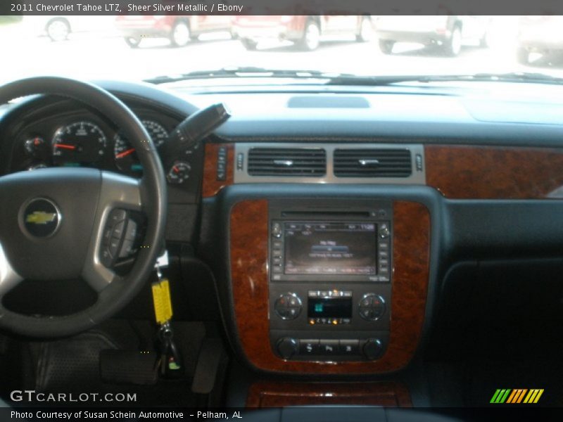 Sheer Silver Metallic / Ebony 2011 Chevrolet Tahoe LTZ