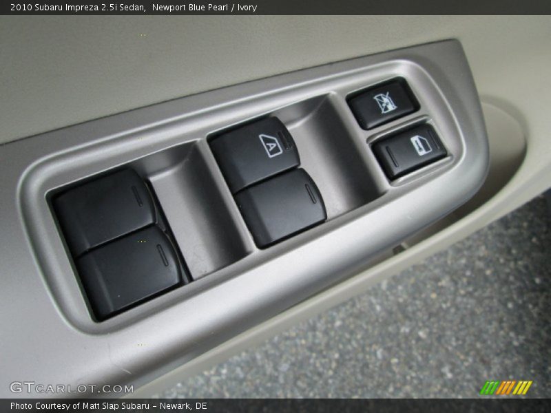 Newport Blue Pearl / Ivory 2010 Subaru Impreza 2.5i Sedan