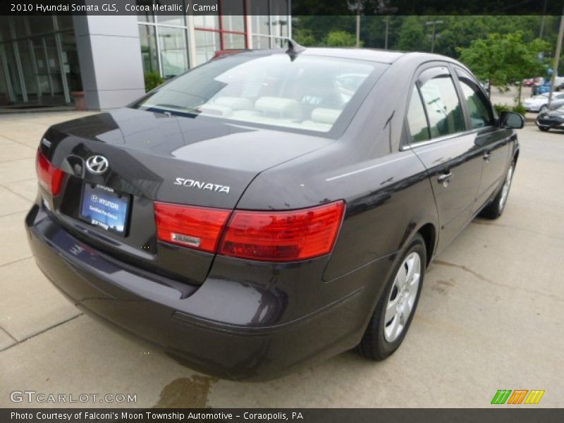 Cocoa Metallic / Camel 2010 Hyundai Sonata GLS