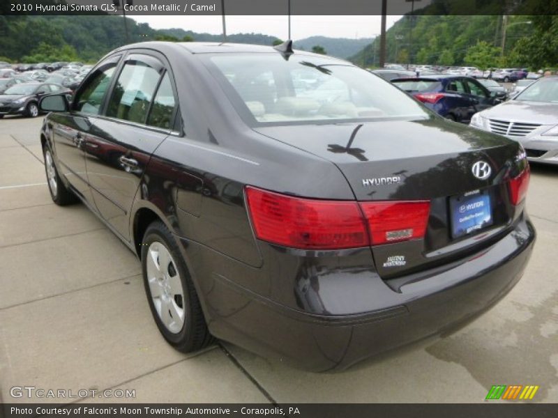 Cocoa Metallic / Camel 2010 Hyundai Sonata GLS