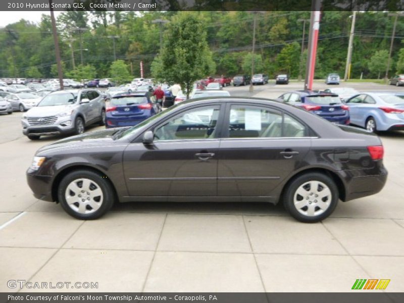Cocoa Metallic / Camel 2010 Hyundai Sonata GLS