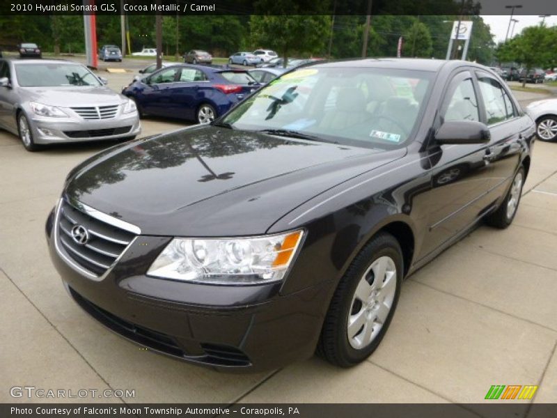 Cocoa Metallic / Camel 2010 Hyundai Sonata GLS