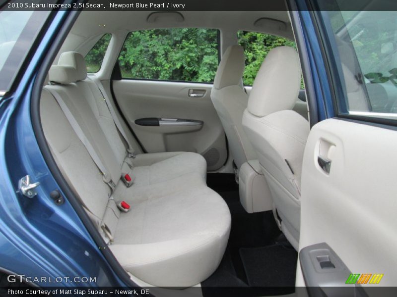 Newport Blue Pearl / Ivory 2010 Subaru Impreza 2.5i Sedan