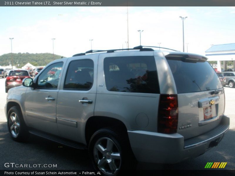 Sheer Silver Metallic / Ebony 2011 Chevrolet Tahoe LTZ