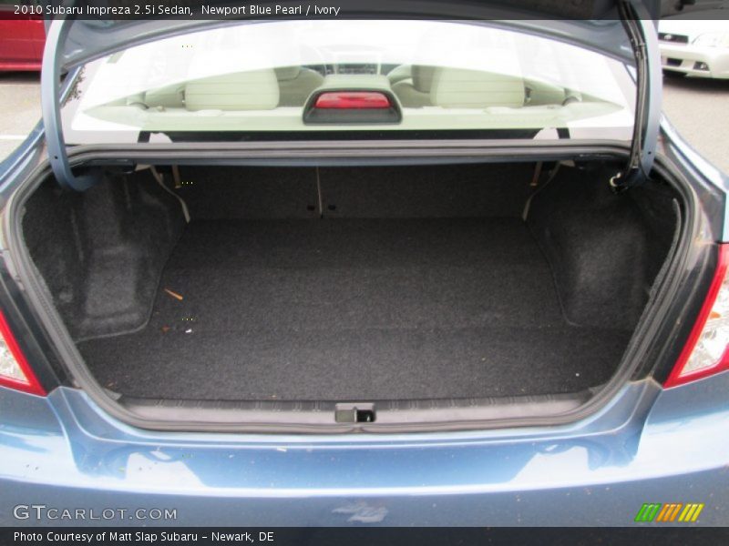 Newport Blue Pearl / Ivory 2010 Subaru Impreza 2.5i Sedan