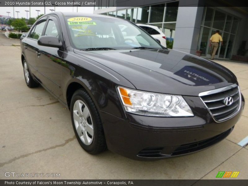 Cocoa Metallic / Camel 2010 Hyundai Sonata GLS
